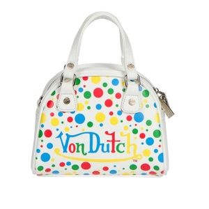Von Dutch Polka Dot bowling bag!